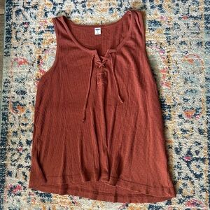 Tie up Tank Top 🧶